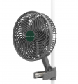 Вентилятор Mars Hydro Clip Fan 9w - недавно выпущенный компанией Mars Hydro 6-дюймовый вентилятор с креплением для теплиц предлагает 10 скоростей вращения, регулировку наклона головки и автоматическое колебание для обеспечения достаточной, портативной и